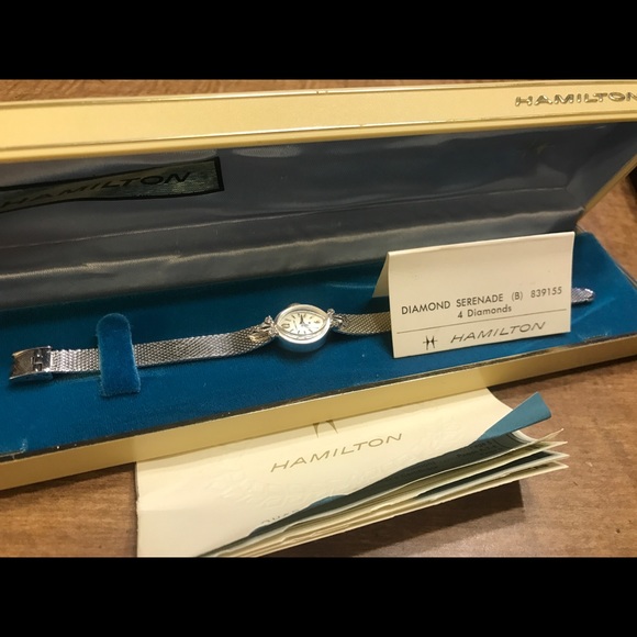 Vintage Deadstock Hamilton WG & Dia watch - Picture 3 of 5